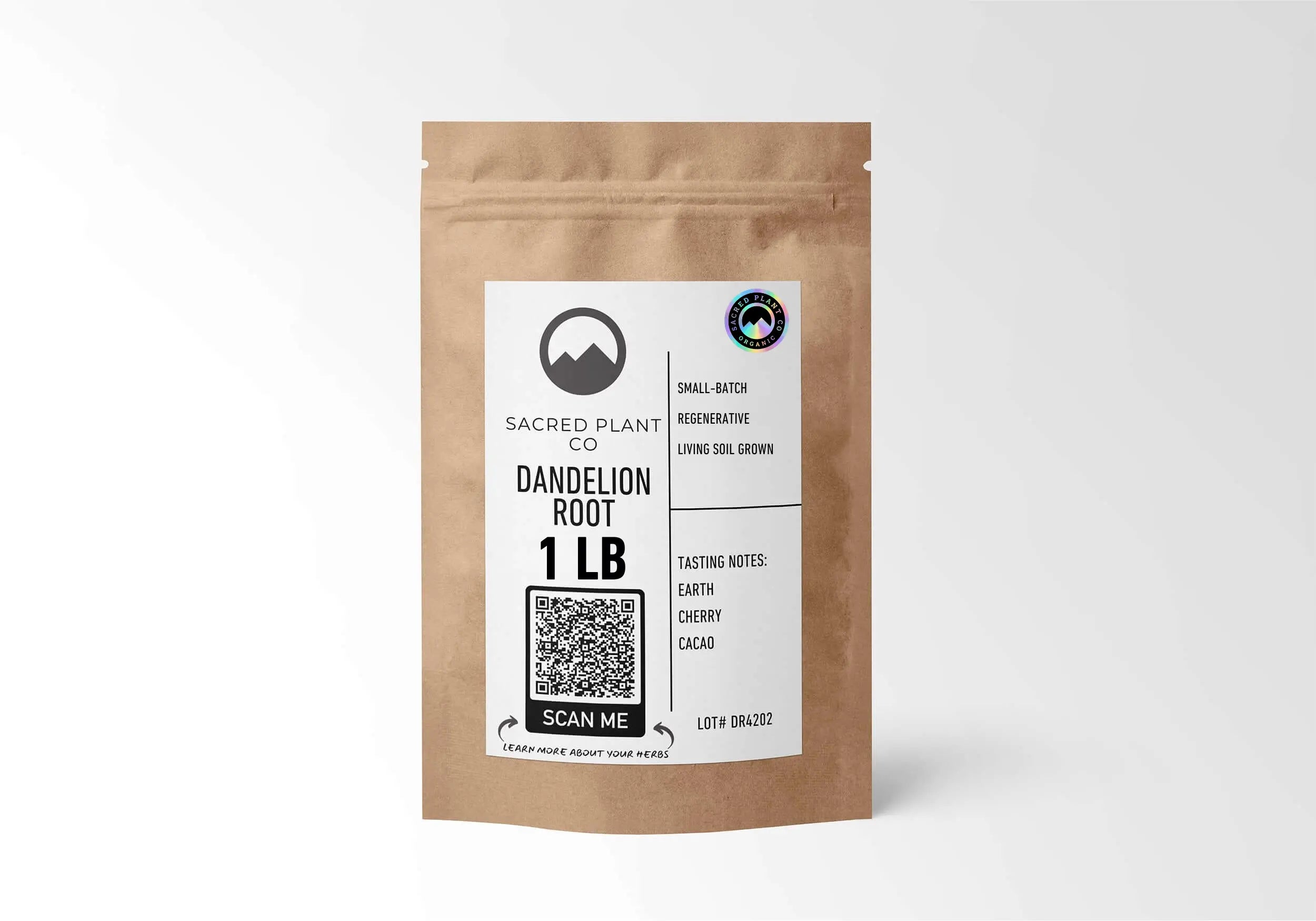Organic & Organic Naturally Grown Dandelion Root, Cut & Sifted (Taraxacum officinale) for Detox Tea & Tinctures