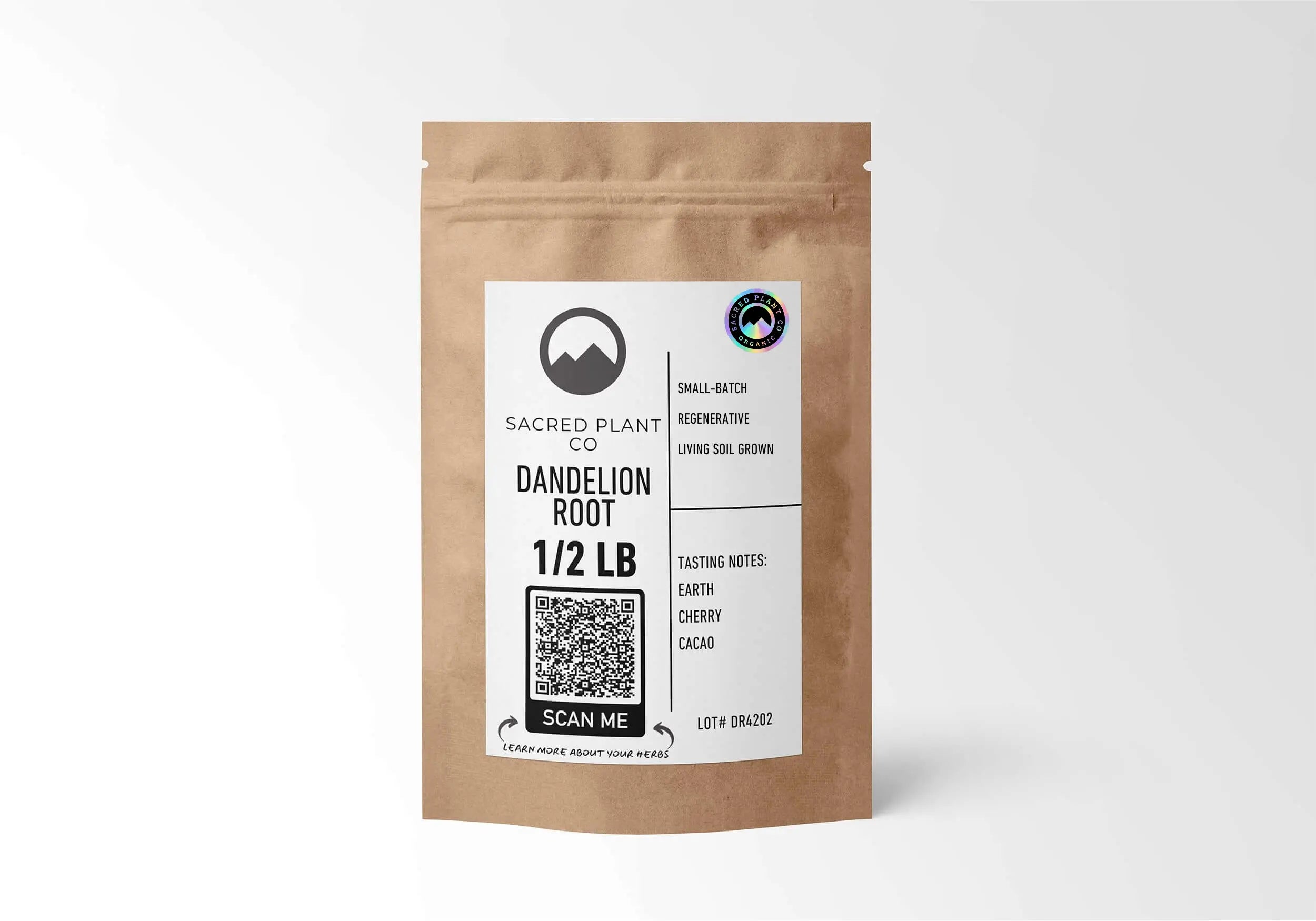 Organic & Organic Naturally Grown Dandelion Root, Cut & Sifted (Taraxacum officinale) for Detox Tea & Tinctures