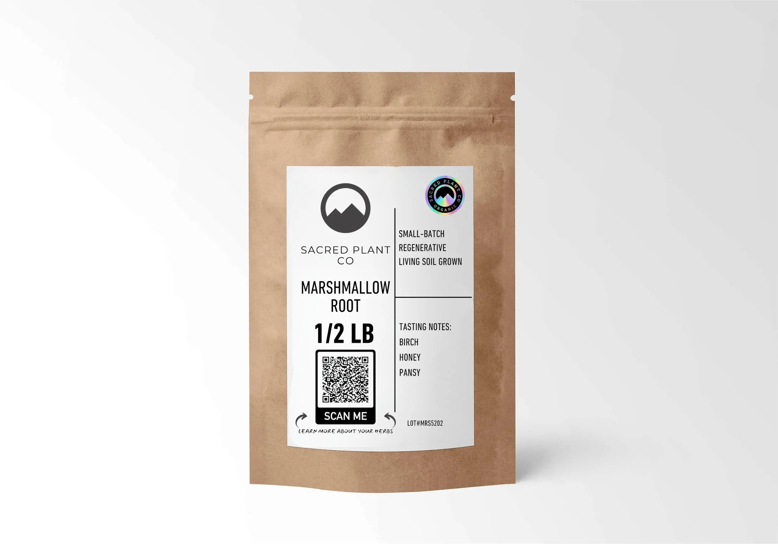 Organic Marshmallow Root, Cut & Sifted (Althaea officinalis) — Soothing Mucilage Herb for Tea & Cold Infusions | 1/2 lb to 5 lb Bulk