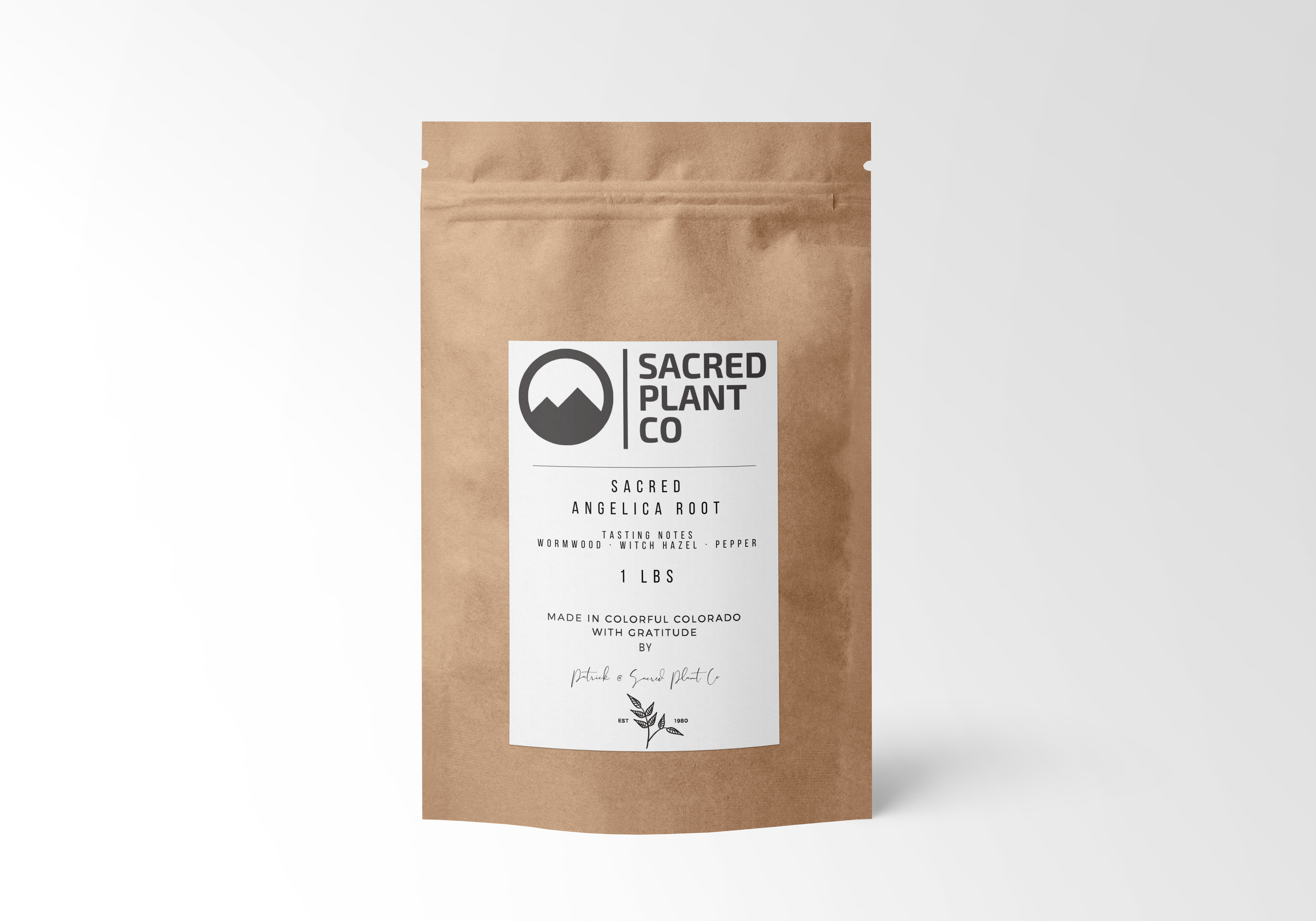 Angelica Root Premium Cut & Sifted - Bulk Angelica Archangelica &