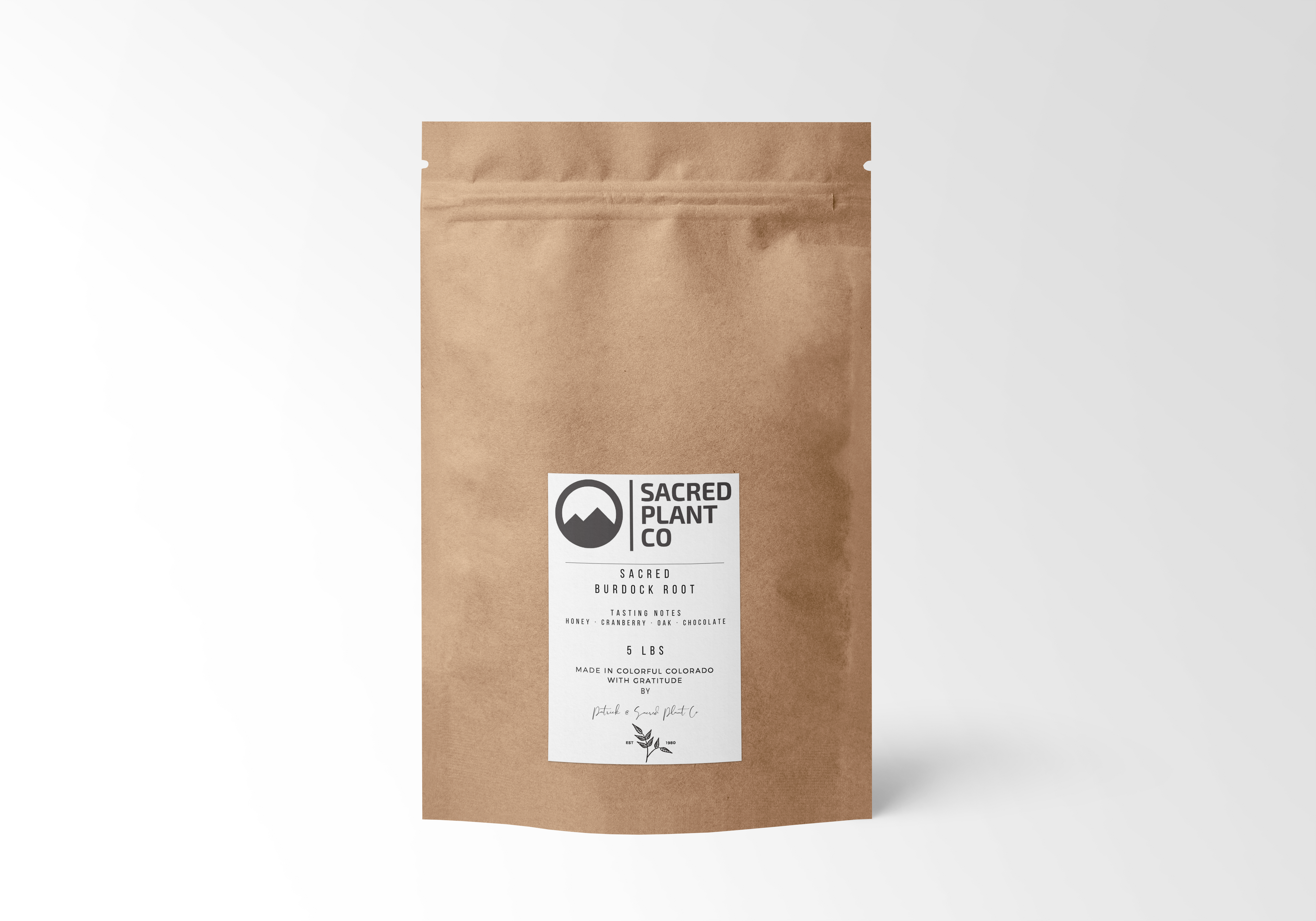 Burdock Root Bulk - Premium Quality Dried Arctium lappa Root - Sacred Plant Co