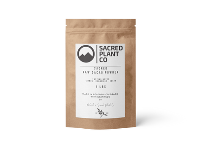Cacao Powder Raw - Superior Quality - Nutrient-Rich Theobroma Cacao - Sacred Plant Co