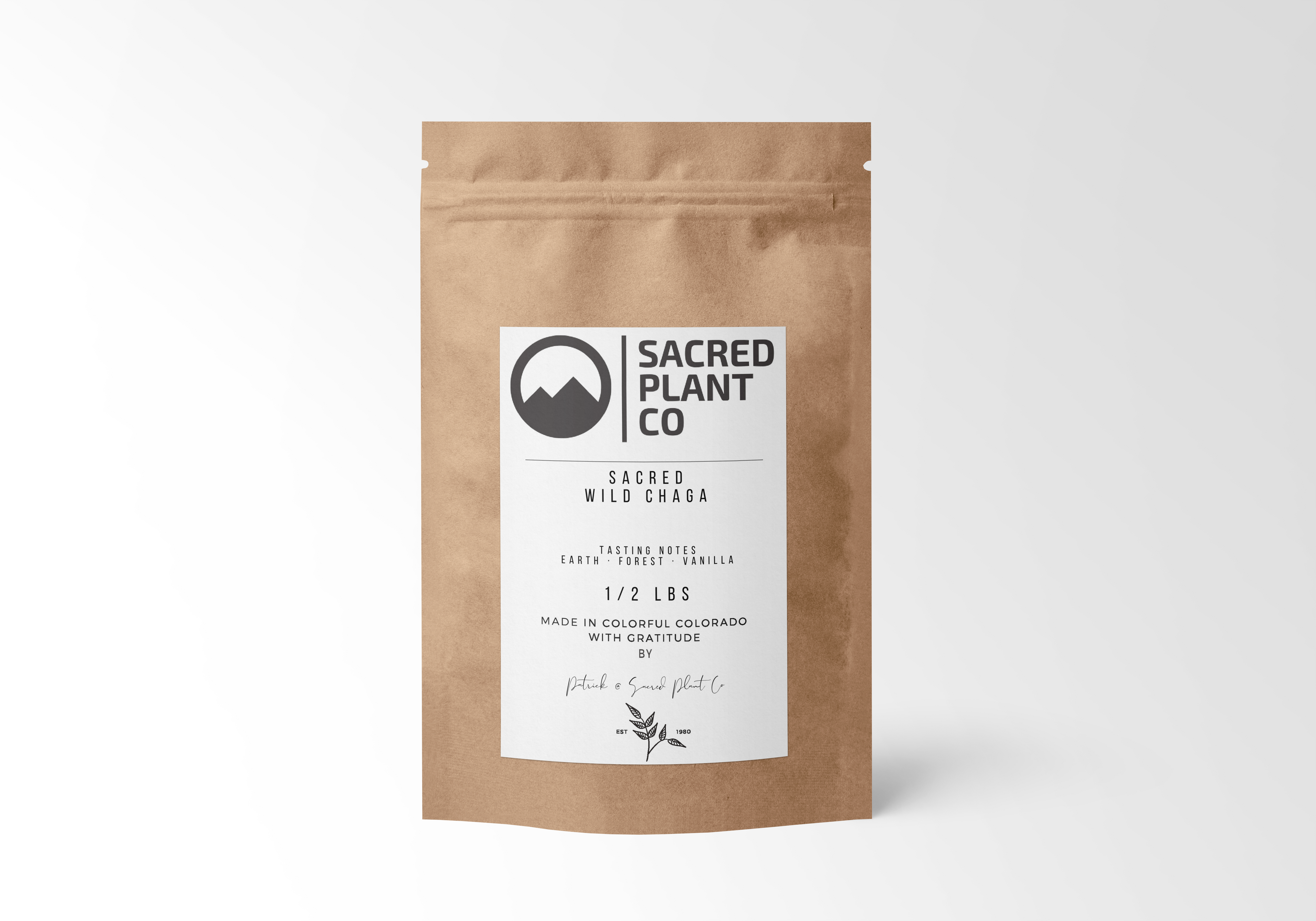 Wild Chaga Tea Hand Ground - Quality Inonotus obliquus Tea - Immunity Booster