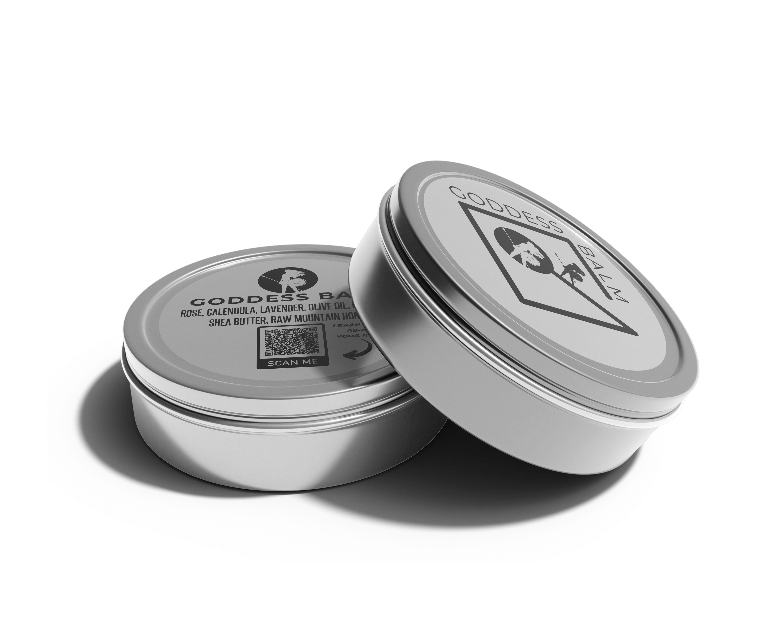 Goddess Body Balm | Rose Calendula Lavender Balm | Soothing Body Butter | Body and Hair Lotion | Daily Moisturizer | Organic