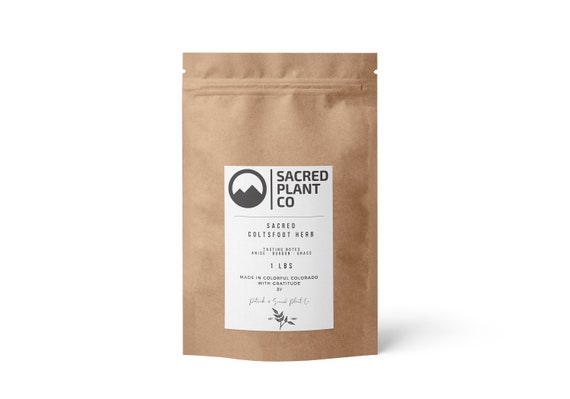 Coltsfoot Herb in Bulk - Tussilago Farfara - Premium Dried Coltsfoot Leaves