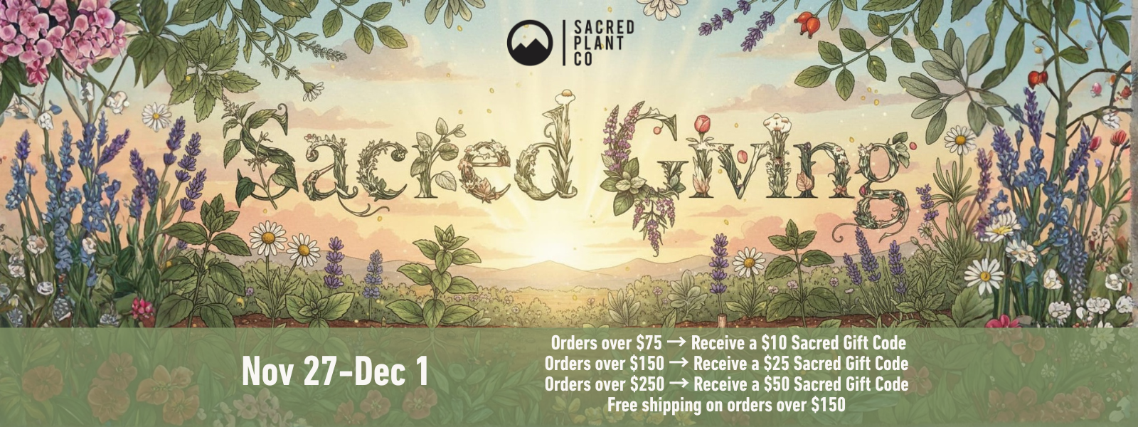 Sacred Giving: Our Slow, Gentle Alternative to Black Friday