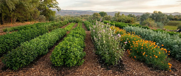 How to Build a Regenerative Herb Garden: The Terra Volcánica System