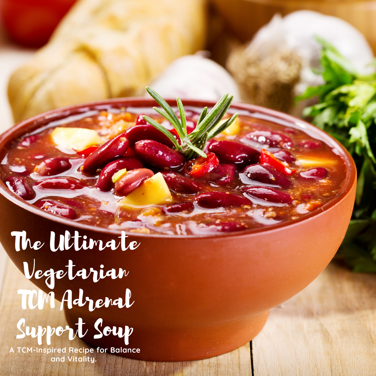 The Ultimate Vegetarian TCM Adrenal Support Soup: A TCM-Inspired Recipe for Balance and Vitality