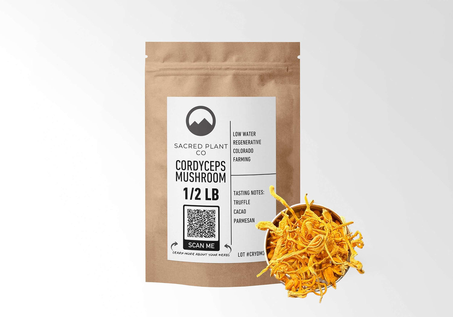 Bulk Cordyceps Mushroom - High Quality Medicinal Mushroom by Sacred Plant Co