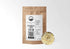 Sacred Plant Co Echinacea Herb 1/2 LB kraft paper packaging with herb sample in silver tin highlighting sustainably grown echinacea herb for natural immune support and wellness.