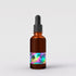Sacred Plant Co Eternal Extract Stillingia Root tincture in a 1 oz amber glass dropper bottle with a holographic foil label reading pure Stillingia root and vegetable glycerin, on a light grey background.
