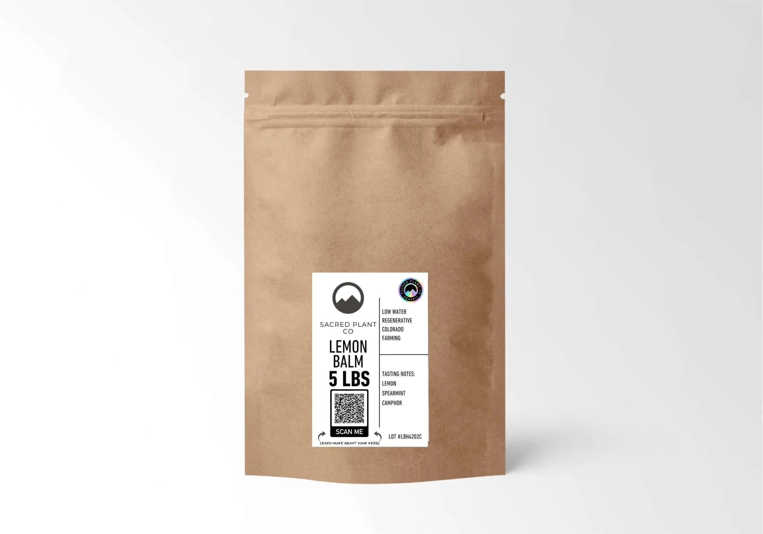Cut &amp; Sifted Lemon Balm (Melissa officinalis), Organically Grown in the USA, Bulk Loose-Leaf Tea Herb