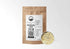 Sacred Plant Co Wormwood Herb 1/2 LB in eco-friendly kraft paper packaging with a sample in a silver tin, known for its traditional use in supporting digestive health.