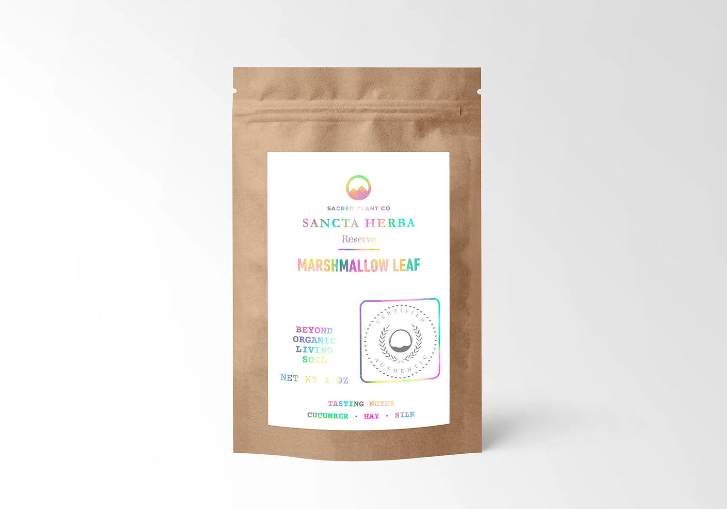 Marshmallow Leaf, Whole Loose Leaf (Althaea officinalis): Dried Mallow Tea Herb, US-Grown Sancta Herba Reserve