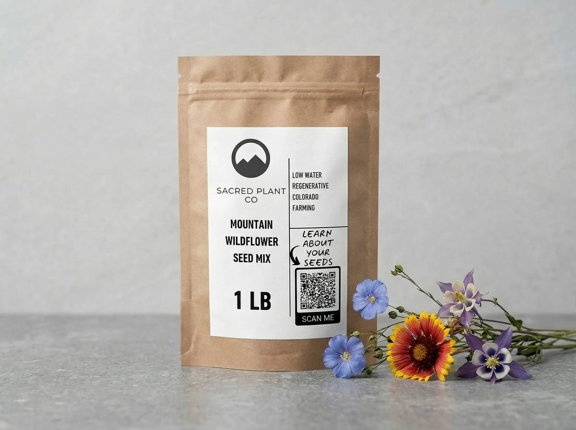 mountain wildflower seeds Rocky Mountain Wildflower Seed Mix for High Elevations 1 lb