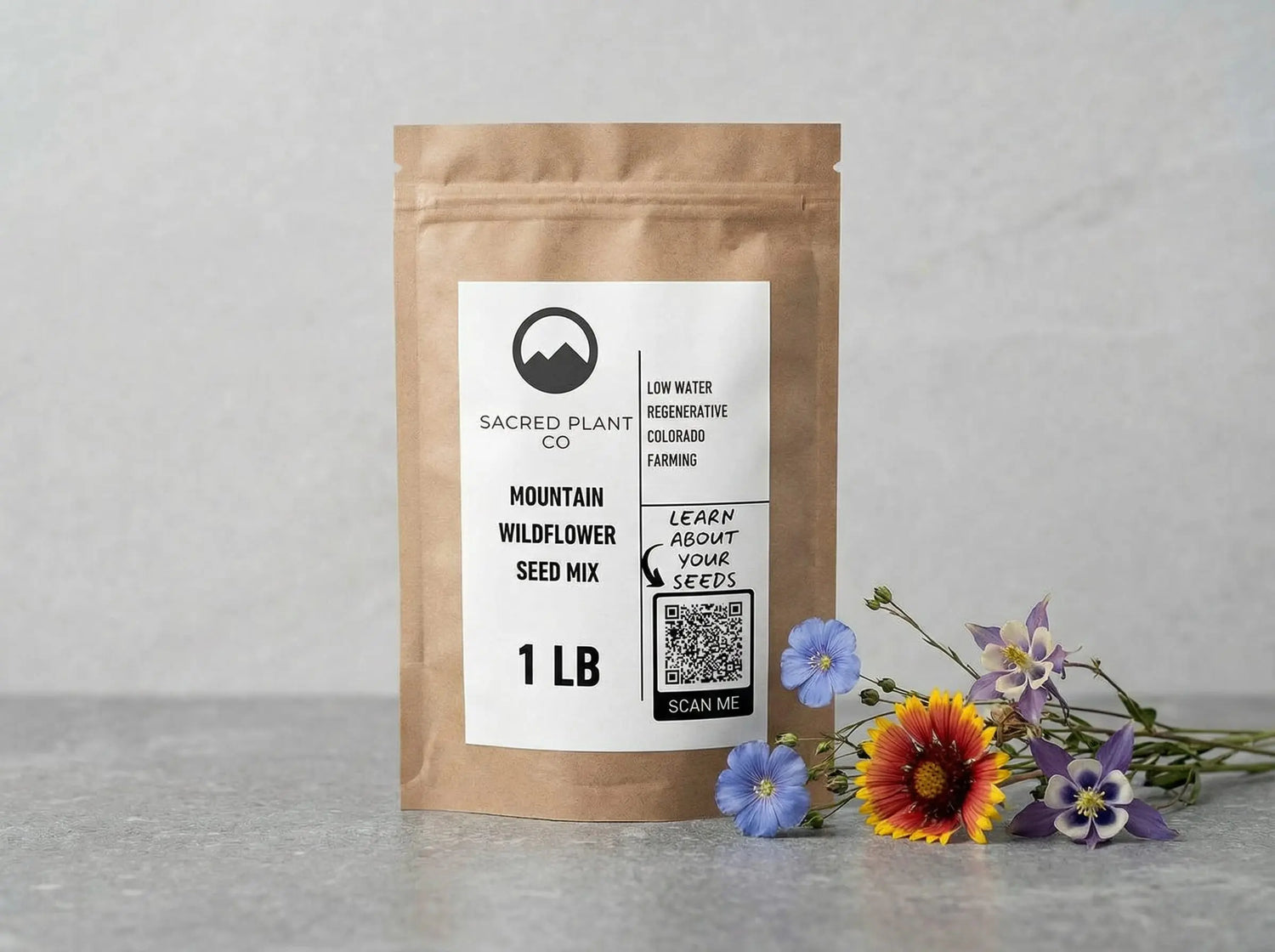 colorado native wildflower seed mix Rocky Mountain Wildflower Seed Mix for High Elevations – Sacred Plant Co