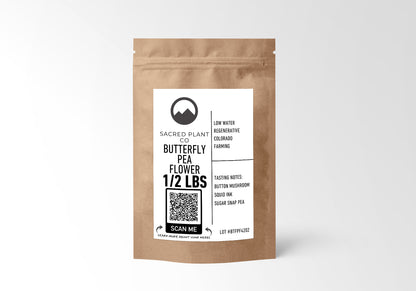 優質蝴蝶豌豆花茶 - 用於天然草藥輸液的散裝乾燥花