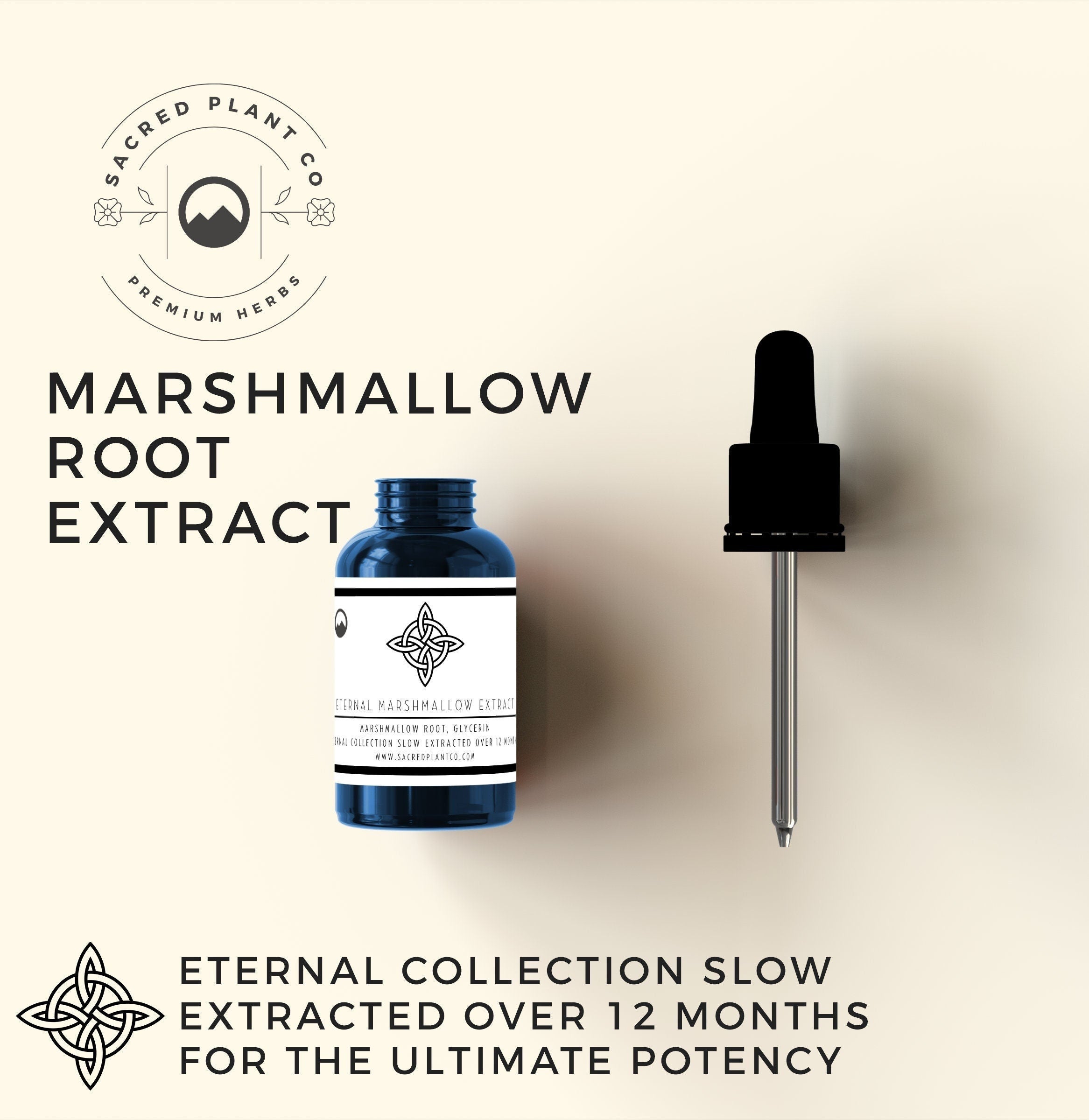Marshmallow Root Extract Tincture - Soothe and Support Digestive Health